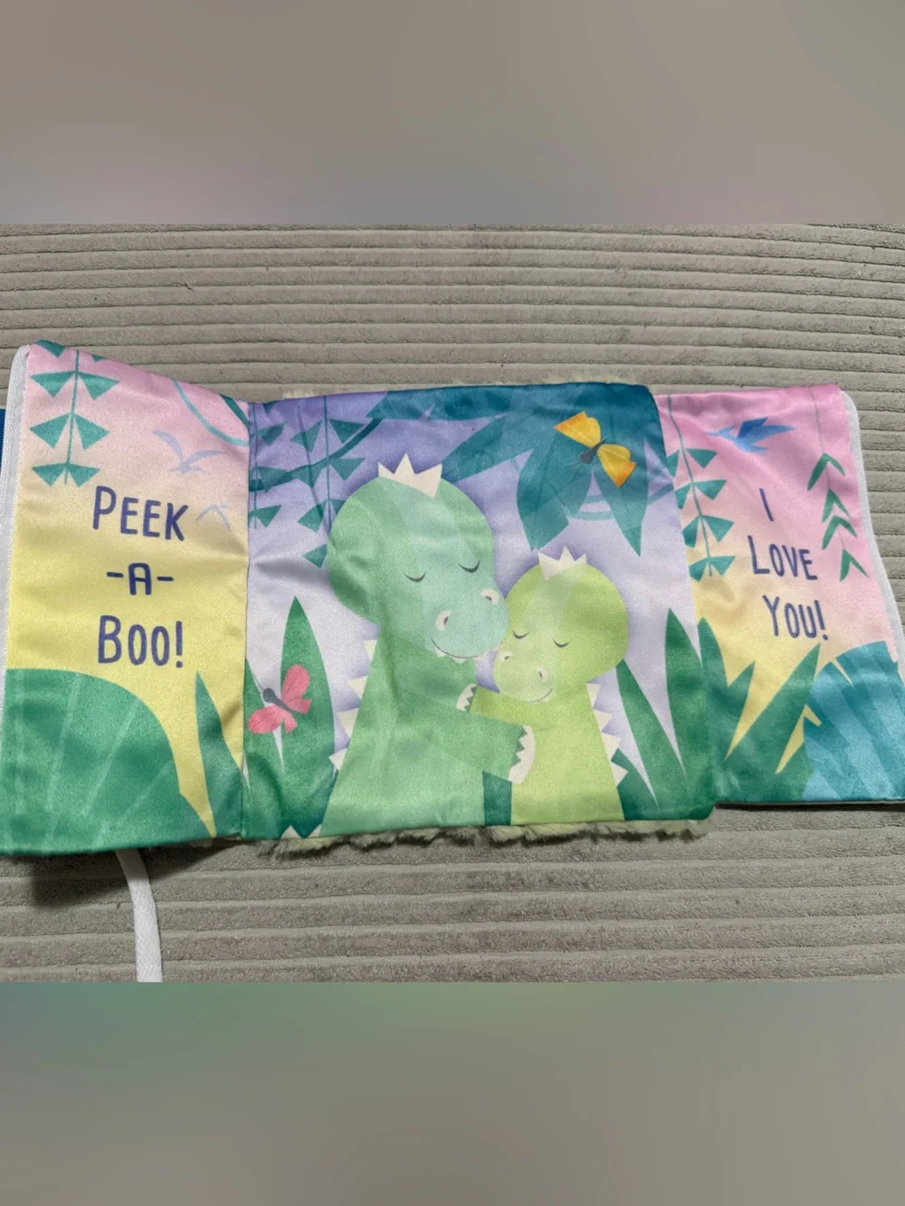Demdaco Light Green Plush 